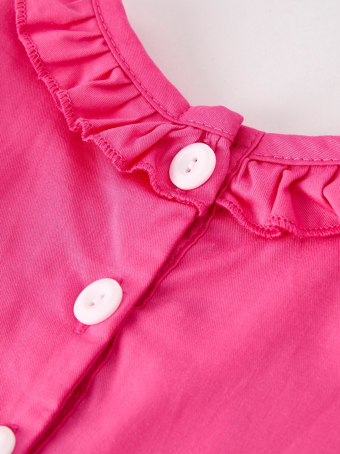 Pink Smocked Church Christ Bishop Christening Bow Baby Girl Romper
