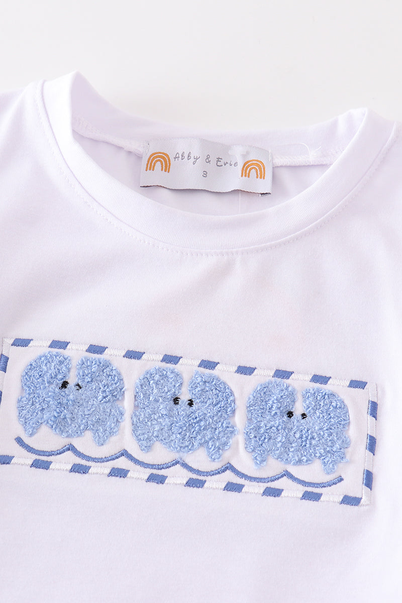 (Sale price as marked) Crab french knot boy set