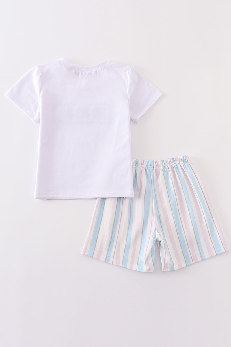 (Sale price as marked) Crab french knot boy set